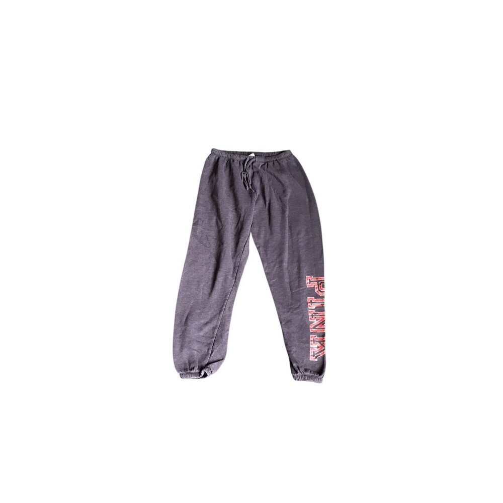 Pink Victoria’s Secret Gray and Red Sweatpants